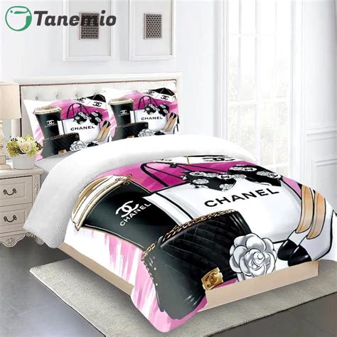 coco chanel bedding set|Coco Chanel bedroom set.